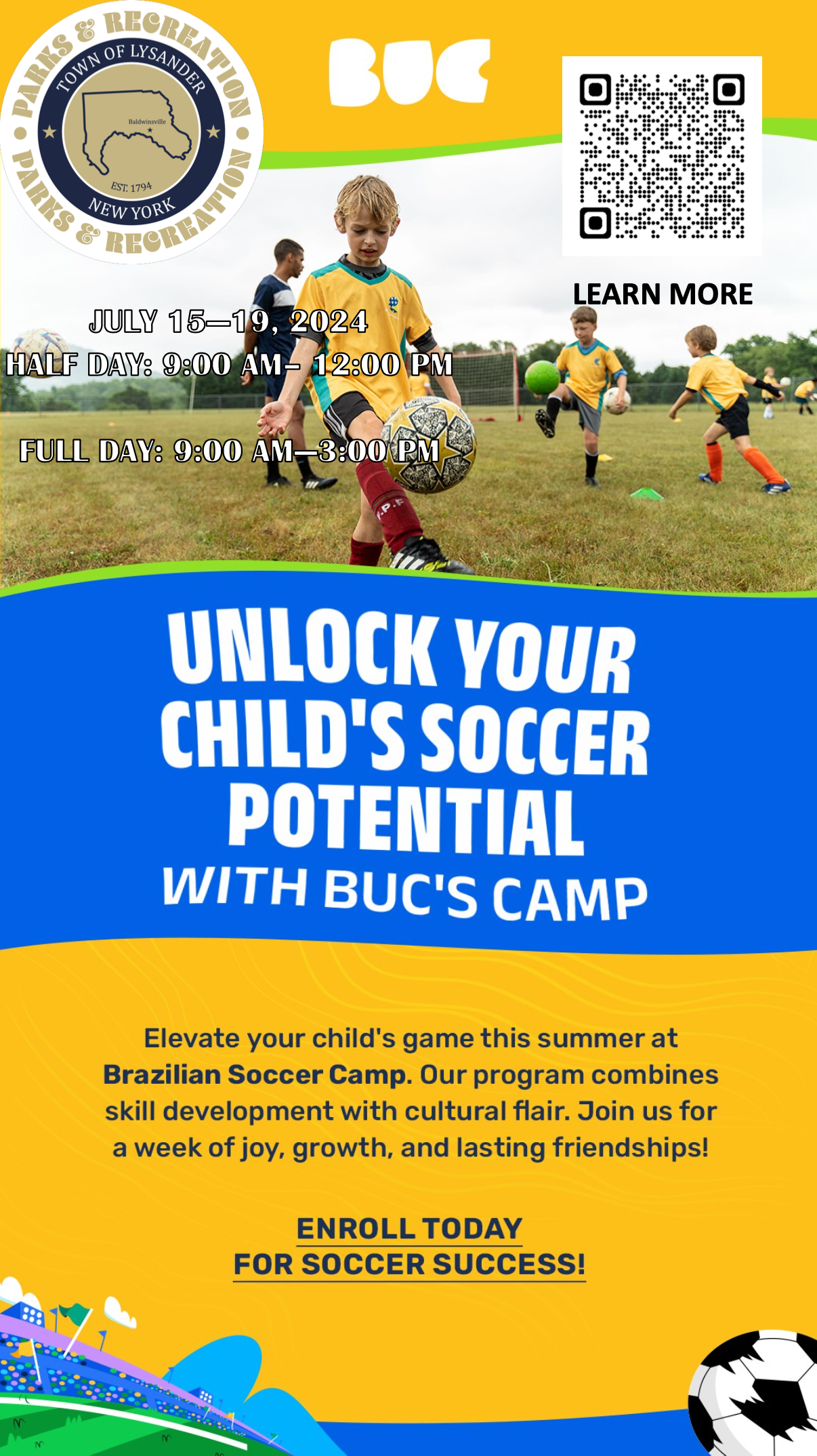 Brazilian Youth Soccer Camp